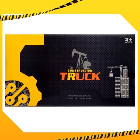 Radio -controlled "construction" tractor, works from batteries-9