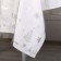 New Year's tablecloth single "Christmas trees", silver 130 x 200 cm, for the New Year