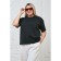 Female T -shirt, size 56, black color