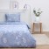 Bed linen 1.5p Steas and I "Flower Day" 143x215cm, 145x214cm, 50x70cm-1pc, 60g/m2, microfiber