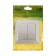 Luazon Lighting "Antei" switch, 10 A, 2 keys, hidden, silver