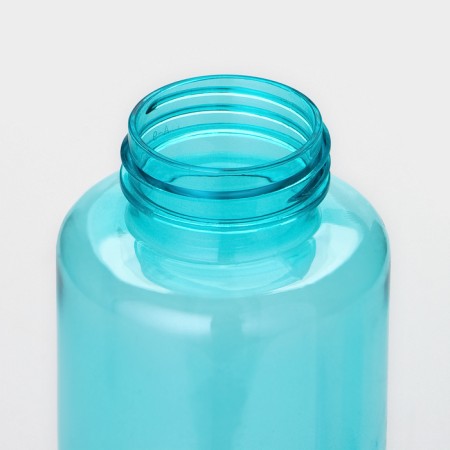 Water bottle "Love yourself", 600 ml, blue color-4
