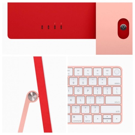 Monoblock Apple 24 "Imac with Retina 4.5k Display Pink (MQRD3ZP/LL/A)-3