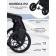 Stroller 3 in 1 Farfello Baby Shell BBS-004, Gray color