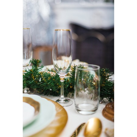 A set of glasses for champagne Bohemia Crystal Olivia, 190 ml, 6 pcs-2