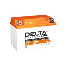 Delta CT 1209, 9 Ah, 12 volts, p/p, starter current 135 a