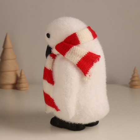 Decor "Penguin in a striped scarf" 17x12x10 cm-2