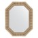 Mirror in the baguette frame, a silver aqueduct 93 mm, 62x77 cm