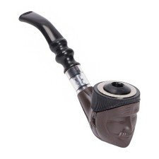 Tobacco smoking tube, 12.5 x 4.3 x 1.8 cm