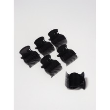 Clamping set d/curlers (nab 6pcs price for nab) plastic black bag QF