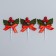 Decor for creativity "New Year's branch", in the set of 3 pcs., Size 1 pc. - 9 × 6 × 1 cm