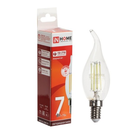 LED LED In Home Led Swed on the Wind-Deco, 7 W, 230 V, E14, 6500 K, 810 lm