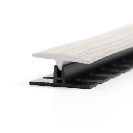 Flexible threshold with fastener Smartprofile BR 410 oak grace, 3 m-2