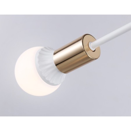 Lightwood LOOT LOFT AMBRELLA LIGHT, Loft, TR80432, 6HE27, white color, gold-5