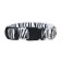 Collar with backlighting zebra 3 glow mode size XL, Osh 60-70 x 2.5 cm white