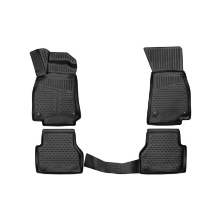 3D mats in the salon for Audi A6 (V (C8)), including AlloDo 2018-, station wagon, 4 pcs.