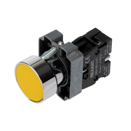 Button xb2 yellow no