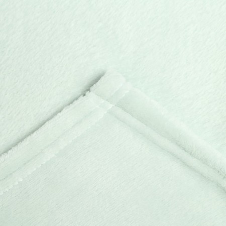 Plain plaid 200x220cm, green mint, microfiber 190g/m, PE100%-2