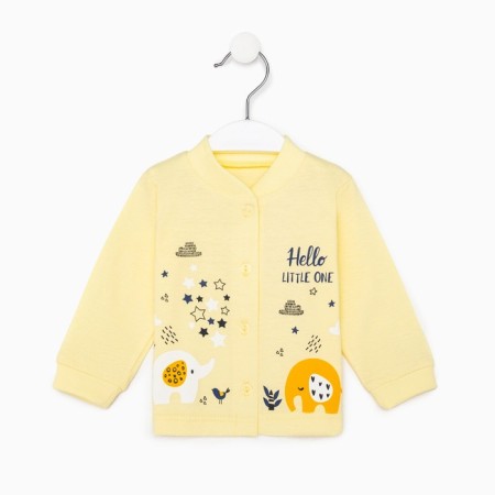 Nursery blouse, yellow color, height 62 cm