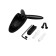 Furniture hook Cappio Rabbit, two -rod, black