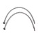 ACCOONA A90125F shell mixer, single -leaf, excess length 122 mm, black