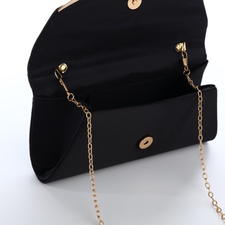Female bag on a magnet, black color-4