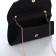 Female bag on a magnet, black color