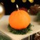 Flavored candle "Mandarin", 6.7x6.7x5.6 cm