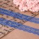 Capricon lace, 23 mm × 10 ± 1 m, color blue No. 15
