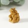 NECE Polystone "Elephants" gold set 6 pieces 3x2.4x1.8 cm