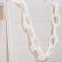 Bag women of artificial leather messenger with a chain, 14 × 20 cm, milk color