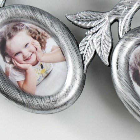 Photo frame in 6 photos "Family tree" silver 27 × 19 cm-2