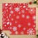 Scrapbooking paper "Snowflakes", 30.5 x 32 cm, 180 g/m²