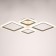 Chandelier from DNO 24305/2 96W LED, Dimmir., 3000-6500k, White, 71x52x10cm