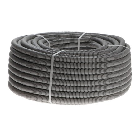 Corrugated pipe Luazon Lighting, D = 25 mm, 75 m, PVC, with probe