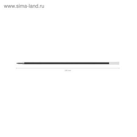 Ballic shaft 1.0 mm, erichkrause, for handles R-301, etc., 140 mm, black ink black-2