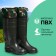 Male boots S-25M, PVC, olive, size 44