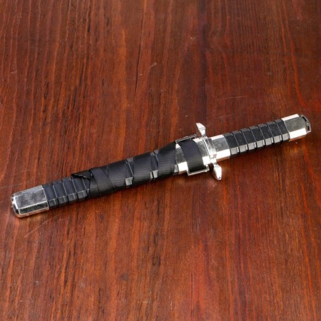Dagger, handle and scabbard with ribs, 29.5 cm-1