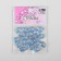 Rhound rhinestones “drop”, rimmer, 10 × 14 mm, 20 pcs, color of blue opal