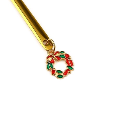 Spoon with a suspension "On New Year for you", 2.7 x 14.8 cm-3