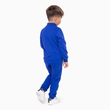 Costume (jumper, trousers), children are launched, cornflower color, height 98 cm-4