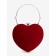 Female bag on the farmar, red color
