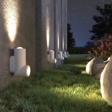 Wall lamp Elektrostandard, Gira Led 12 W, 80x65x190 mm, IP54, white color-5