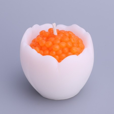 Decorative candle "Egg with caviar"-3