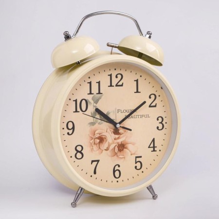 Clock - desktop an alarm clock "Beautiful", with a suspension, discrete move, D -20 cm, 32 x 23 cm-1