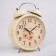 Clock - desktop an alarm clock "Beautiful", with a suspension, discrete move, D -20 cm, 32 x 23 cm