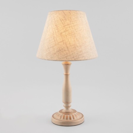London 1x60W table lamp E27 white, gold