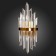 Sconces st. SL1178.221.02. Arezzo. 2x40 watts, E14, 22x54 cm, golden color