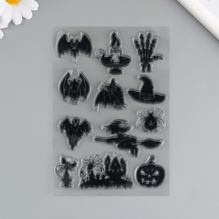 Stamp for creativity Silicon "Herels of Halloween" 11x16cm-2