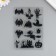 Stamp for creativity Silicon "Herels of Halloween" 11x16cm